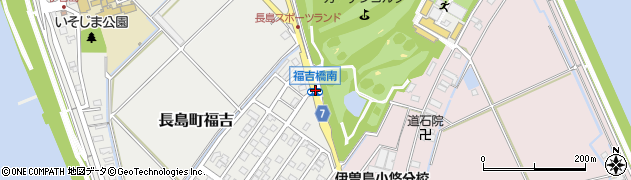 福吉橋南周辺の地図