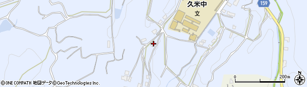 岡山県津山市南方中1381周辺の地図