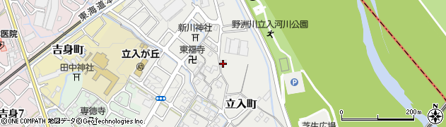 滋賀県守山市立入町456周辺の地図