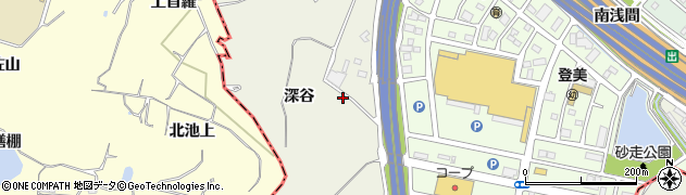 愛知県名古屋市緑区大高町深谷25周辺の地図