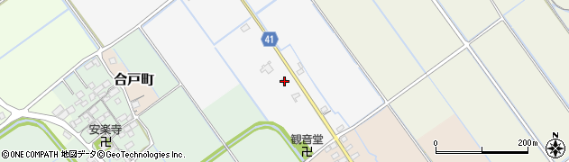 滋賀県東近江市市子殿町167周辺の地図