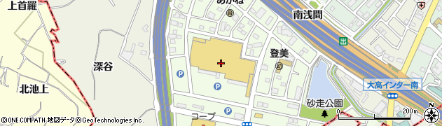 カインズ名古屋大高ＩＣ店周辺の地図