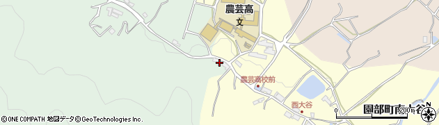 京都府南丹市園部町埴生（清水谷）周辺の地図