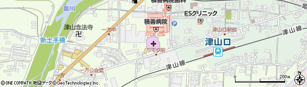 津山木材市売株式会社　新建材部周辺の地図