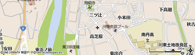京都府亀岡市馬路町（高芝原）周辺の地図