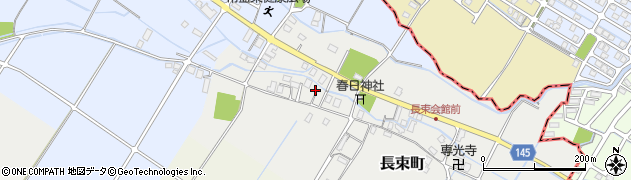 滋賀県草津市長束町293周辺の地図