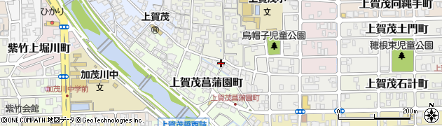 京都府京都市北区上賀茂南大路町84周辺の地図
