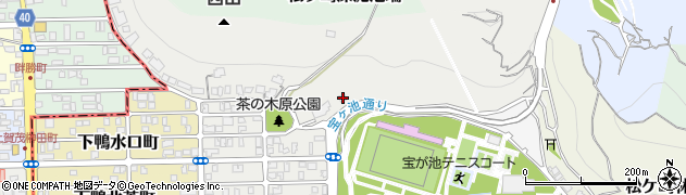 京都府京都市左京区松ケ崎西山8周辺の地図
