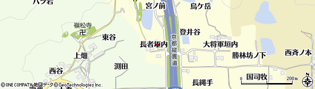京都府亀岡市千代川町拝田（長者垣内）周辺の地図
