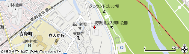 滋賀県守山市立入町457周辺の地図