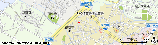 滋賀県守山市大門町178周辺の地図