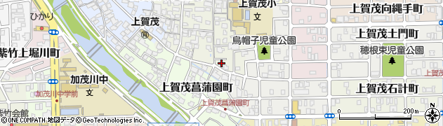 京都府京都市北区上賀茂南大路町85周辺の地図