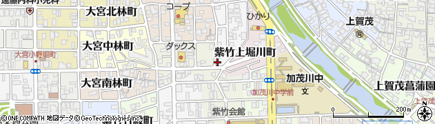 京都府京都市北区大宮上ノ岸町83周辺の地図