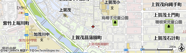 京都府京都市北区上賀茂南大路町82周辺の地図