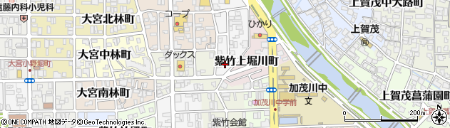 京都府京都市北区大宮上ノ岸町85周辺の地図
