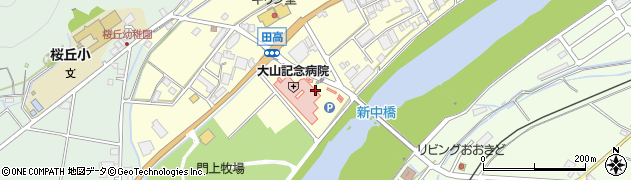 大山記念病院周辺の地図