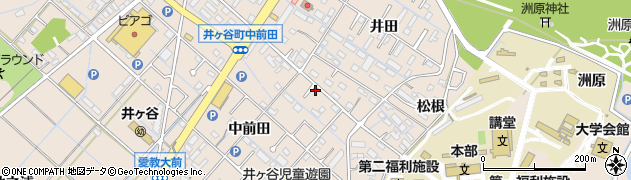 愛知県刈谷市井ケ谷町中前田18-5周辺の地図