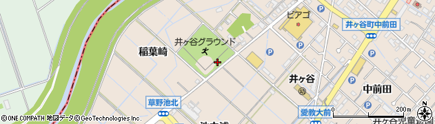 愛知県刈谷市井ケ谷町阿羅畑周辺の地図