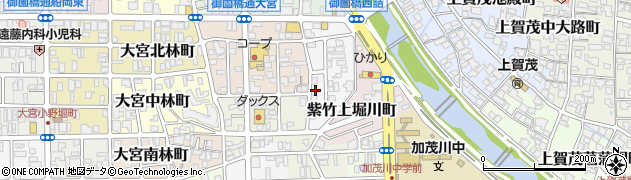 京都府京都市北区大宮上ノ岸町45周辺の地図