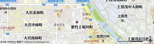 京都府京都市北区大宮上ノ岸町74周辺の地図