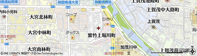 京都府京都市北区大宮上ノ岸町66周辺の地図