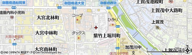 京都府京都市北区大宮上ノ岸町50周辺の地図