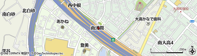 愛知県名古屋市緑区大高町（南浅間）周辺の地図