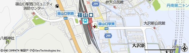 篠山口駅周辺の地図