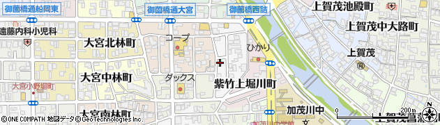 京都府京都市北区大宮上ノ岸町52周辺の地図