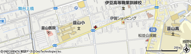 韮山郵便局 ＡＴＭ周辺の地図
