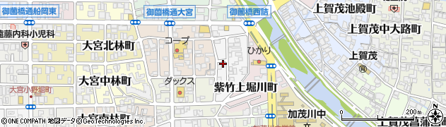 京都府京都市北区大宮上ノ岸町24周辺の地図