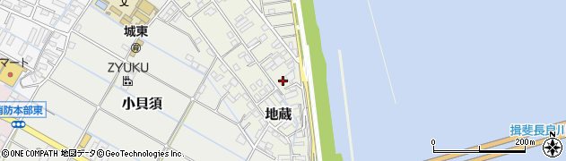 三重県桑名市地蔵141周辺の地図