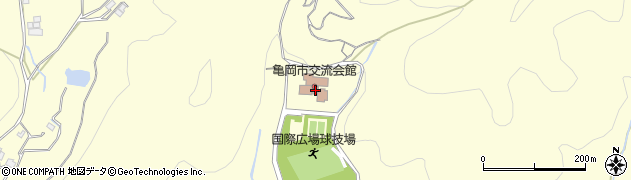 京都府亀岡市宮前町神前長野周辺の地図