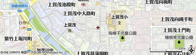 京都府京都市北区上賀茂南大路町48周辺の地図