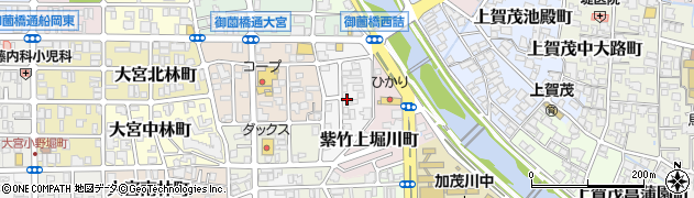 京都府京都市北区大宮上ノ岸町62周辺の地図
