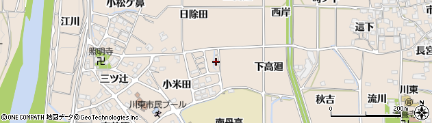 京都府亀岡市馬路町（下高廻）周辺の地図