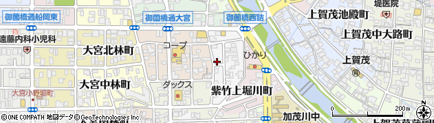 京都府京都市北区大宮上ノ岸町16周辺の地図