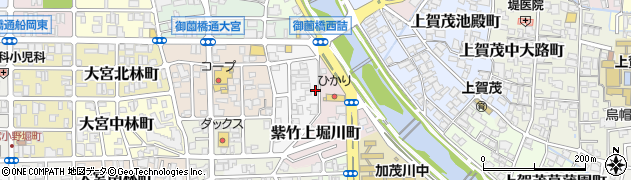 京都府京都市北区大宮上ノ岸町64周辺の地図