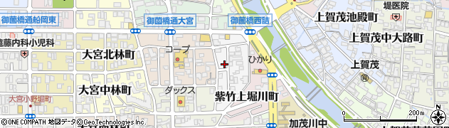 京都府京都市北区大宮上ノ岸町12周辺の地図