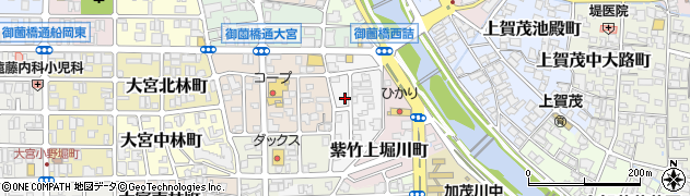 京都府京都市北区大宮上ノ岸町11周辺の地図