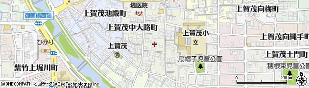 京都府京都市北区上賀茂南大路町51周辺の地図