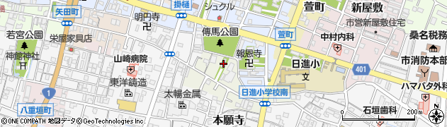 天武天皇社周辺の地図
