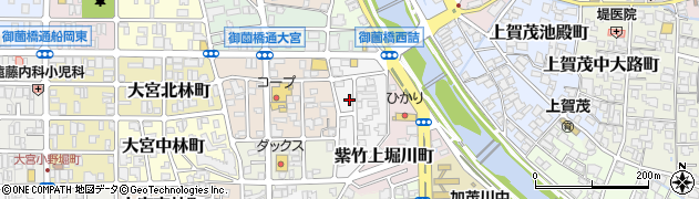 京都府京都市北区大宮上ノ岸町9周辺の地図