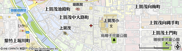 京都府京都市北区上賀茂南大路町43周辺の地図