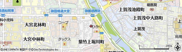 京都府京都市北区大宮上ノ岸町60周辺の地図