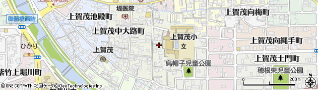 京都府京都市北区上賀茂南大路町39周辺の地図