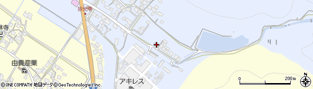 滋賀県野洲市妙光寺30周辺の地図