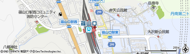日本交通篠山(営)周辺の地図