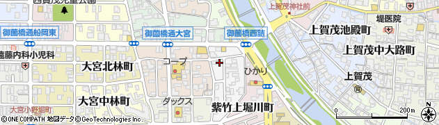 京都府京都市北区大宮上ノ岸町8周辺の地図