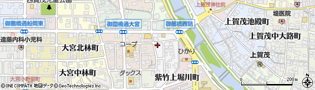 京都府京都市北区大宮上ノ岸町7周辺の地図